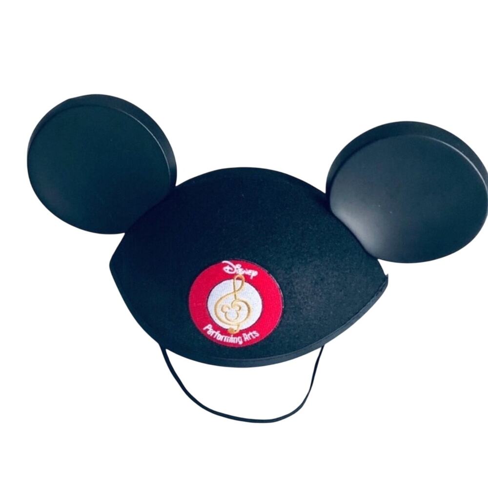 Disney Parks 'Performing Arts' Mouse Ears Hat Black Red Souvenir